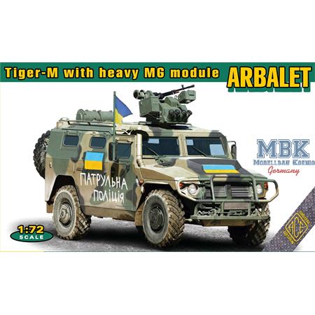 Tiger-M with heavy MG module ARBALET