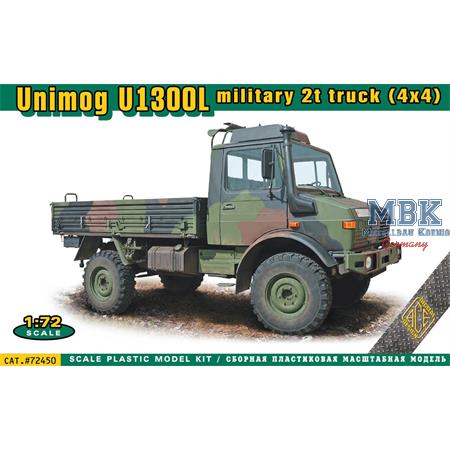 UNIMOG U1300L 4x4 military 2t truck