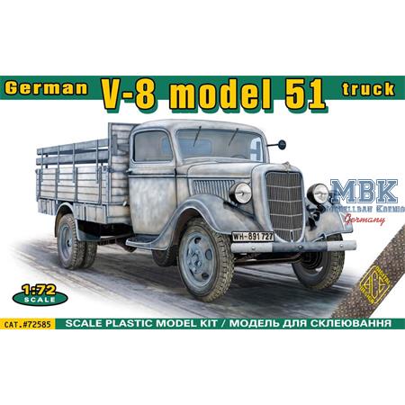 German V-8 model truck