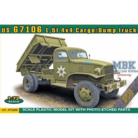 US G7106 1,5t 4x4 Cargo/Dump truck