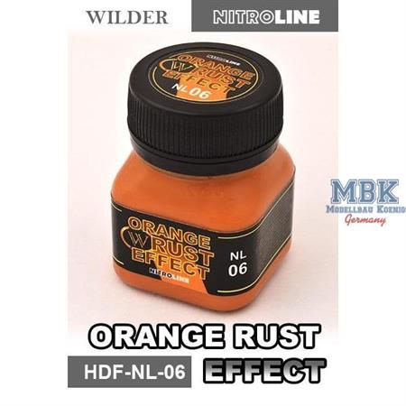 Orange Rust Enamelwash