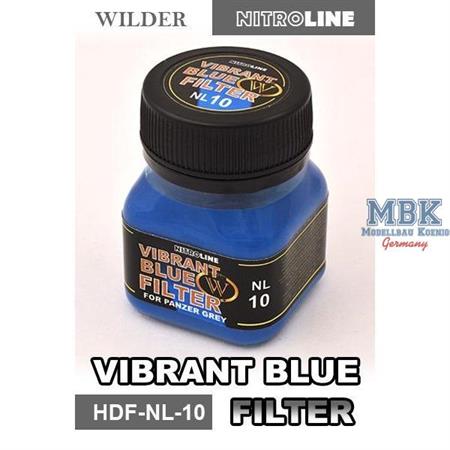 Vibrant Blue Filter Enamelwash