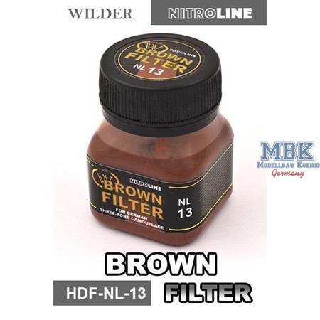 Brown Filter Enamelwash