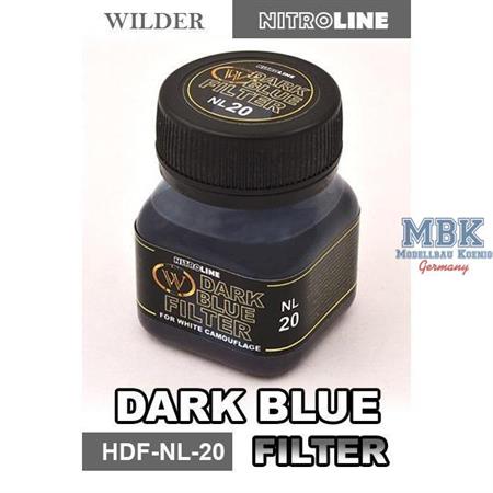 Dark Blue Filter Enamelwash