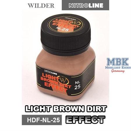 Light Brown Dirt Effect Enamelwash