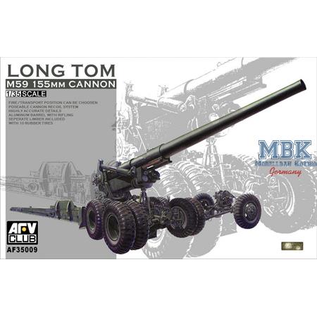 M59 155mm Long Tom
