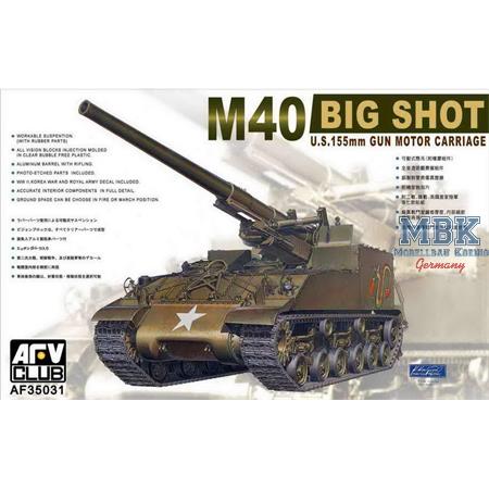 M40 "Big Shot" 155mm Gun Motor Carriage