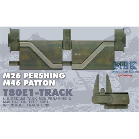 T80E1 Workable Track for M26 Pershing / M46 Patton