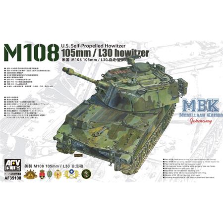 M108 105mm/ L30 Self-Propelled Howitzer