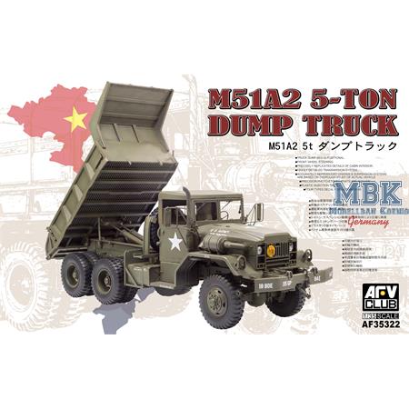 M51A2 5-ton 6x6 Dump Truck