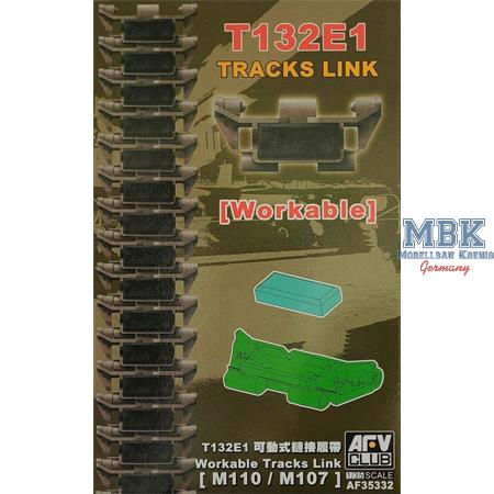T132E1 Workable Track Links (M110 / M107)
