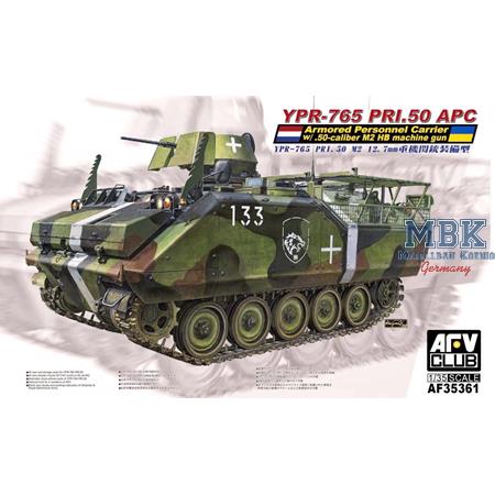 YPR-765 PRI.50 APC w/ .50-caliber M2 HB MG