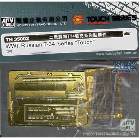 WWII Russia T-34 etching parts f. engine deck upd.