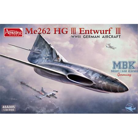 Me262 HGIII Entwurf III