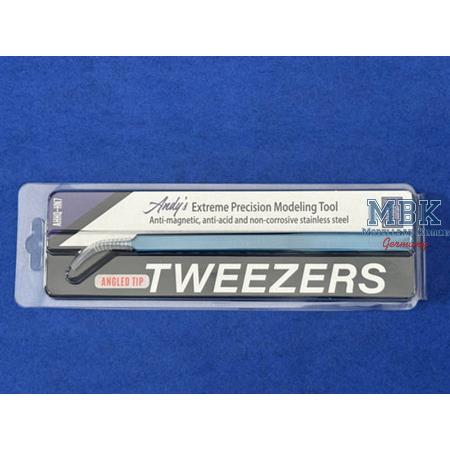 EXTREME PRECISION Angled Tip Tweezer (Pinzette)