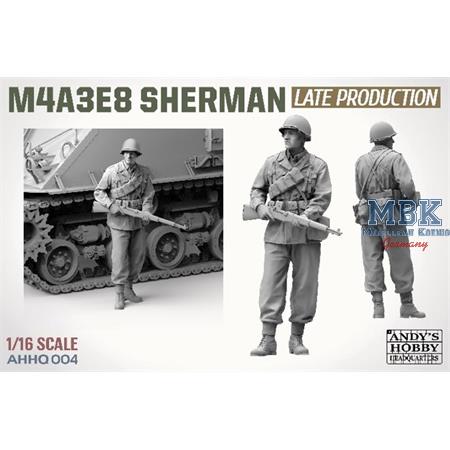 M4A3E8 Sherman Easy Eight Late War/Korean War 1:16