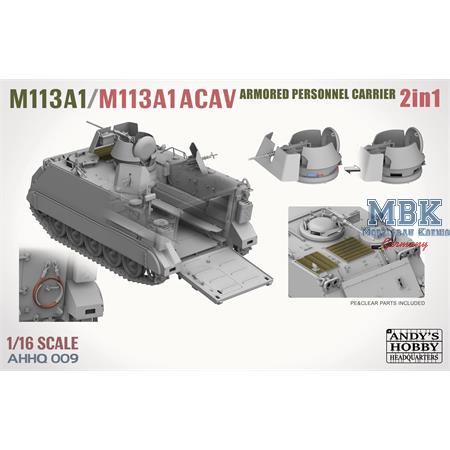 M113 U.S. Armored Personnel Carrier (1:16)