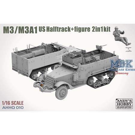 M3/M3A1 U.S. Halftrack 2 in 1 (1:16)