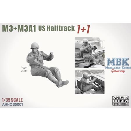 M3 / M3A1 U.S. WWII Halftrack DOUBLE COMBO (1:35)