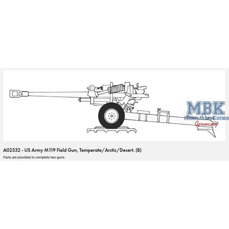 British L118 / U.S. Army M119 105 mm Light Gun