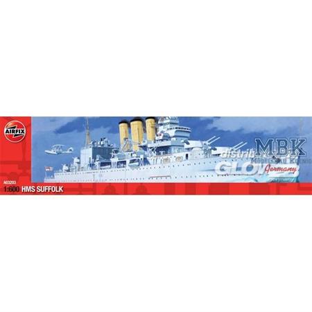 HMS Suffolk 1:600
