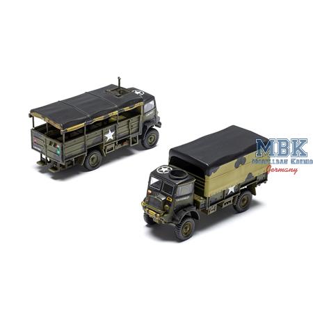 WWII 3-Ton G.S. amd Troop Trucks 1:76