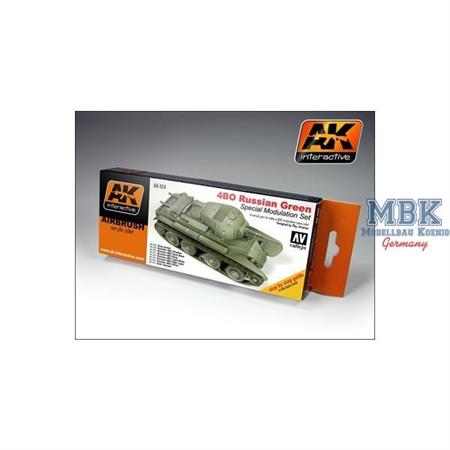 4B0 Russian Green Modulation Set