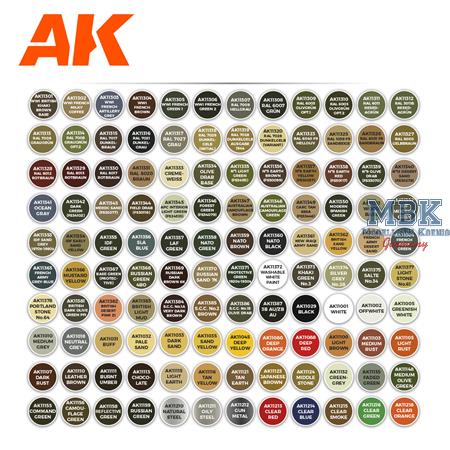 The best 120 colors for AFV (3rd Generation)