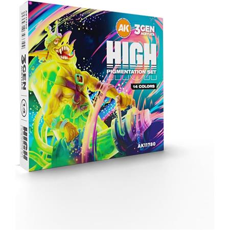 HIGH PIGMENTATION SET – 14 COLORS (3. Generation)