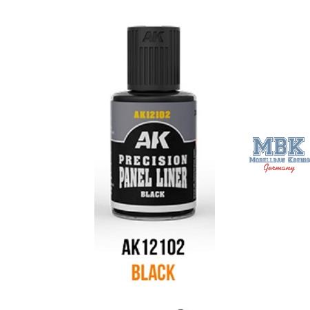 AK Precision Panel Liner BLACK 30ml