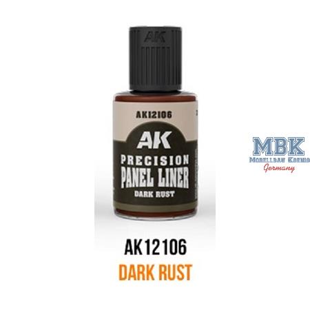 AK Precision Panel Liner DARK RUST 30ml