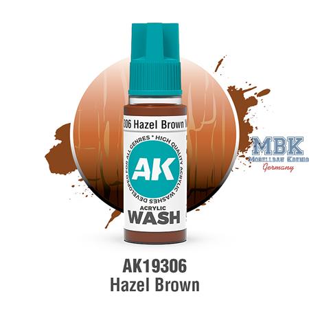 HAZEL BROWN – ACRYLIC WASH