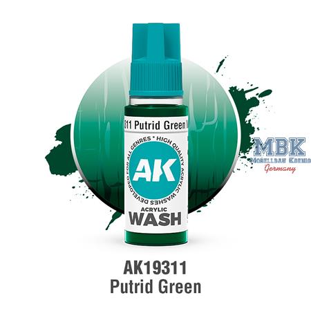 PUTRID GREEN – ACRYLIC WASH