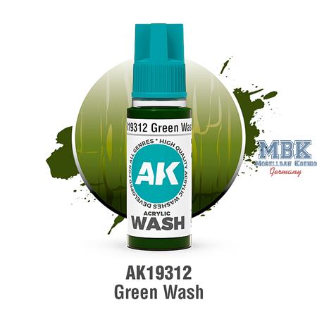 GREEN – ACRYLIC WASH