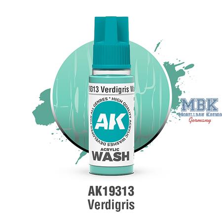 VERDIGRIS  – ACRYLIC WASH