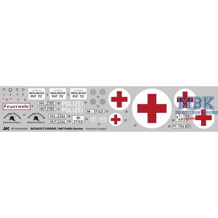 T2 MODEL 1967 Public Service