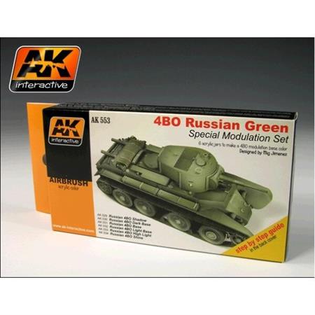 4B0 Russian Green Modulation Set