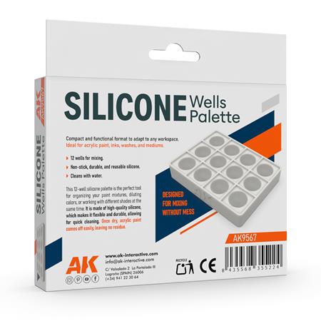 SILICONE WELLS PALETTE