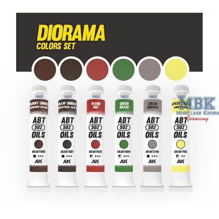 Ölfarben Set "Diorama Colors"