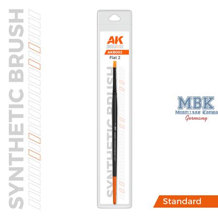 AK Synthetic Brush - FLAT 2