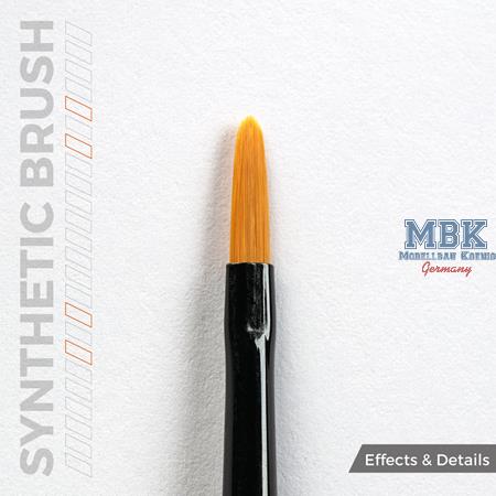 AK Synthetic Brush - FILBERT 2