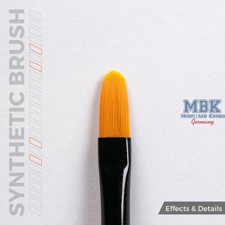 AK Synthetic Brush - FILBERT 6