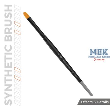 AK Synthetic Brush - FILBERT 6