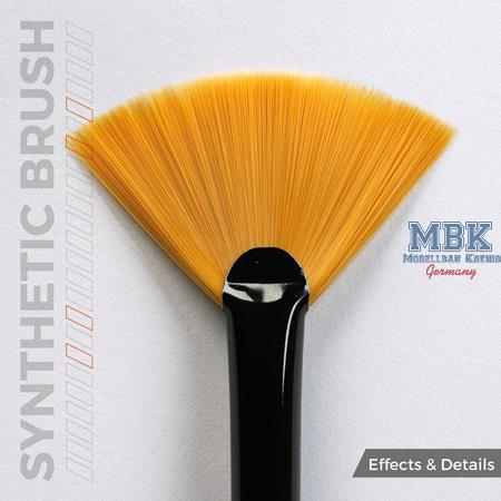 AK Synthetic Brush - FAN SHAPE