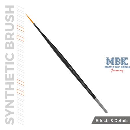 AK Synthetic Brush - LINER 17mm