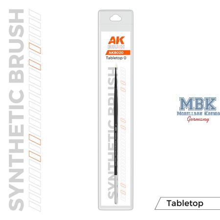 AK Synthetic Tabletop Brush - 0