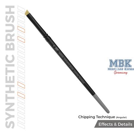 AK Synthetic Chipping Technique (Angular) Brush