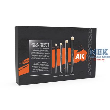 Set of Dry Brushes