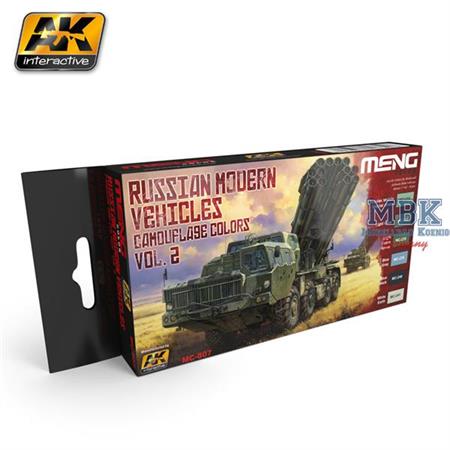Russian Modern Vehicles Camouflage Colors Vol.2