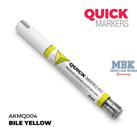 BILE YELLOW - QUICK MARKERS
